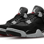 air jordan 4 black canvas