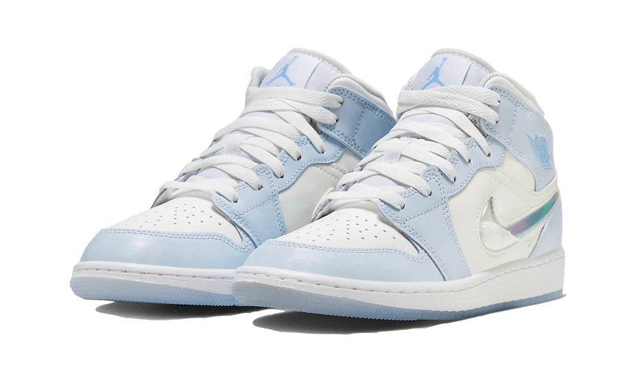 air jordan 1 mid glitter swoosh