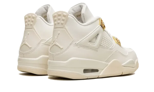 air jordan 4 retro metallic gold