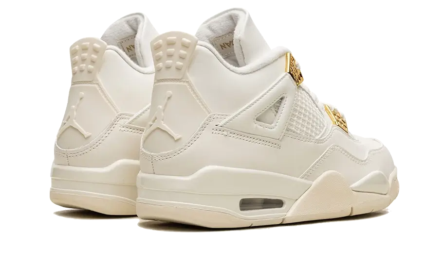 air jordan 4 retro metallic gold