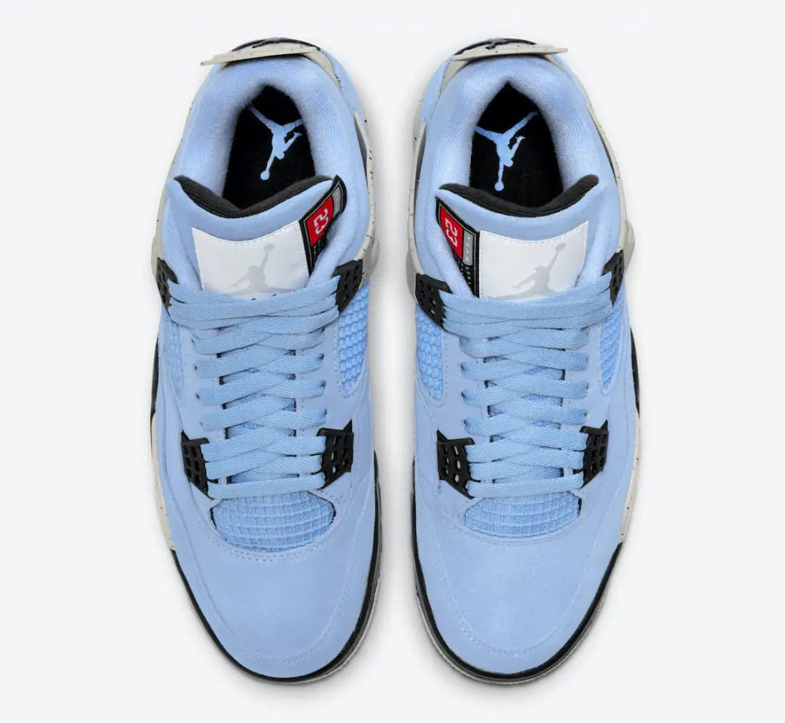 air jordan 4 retro university blue