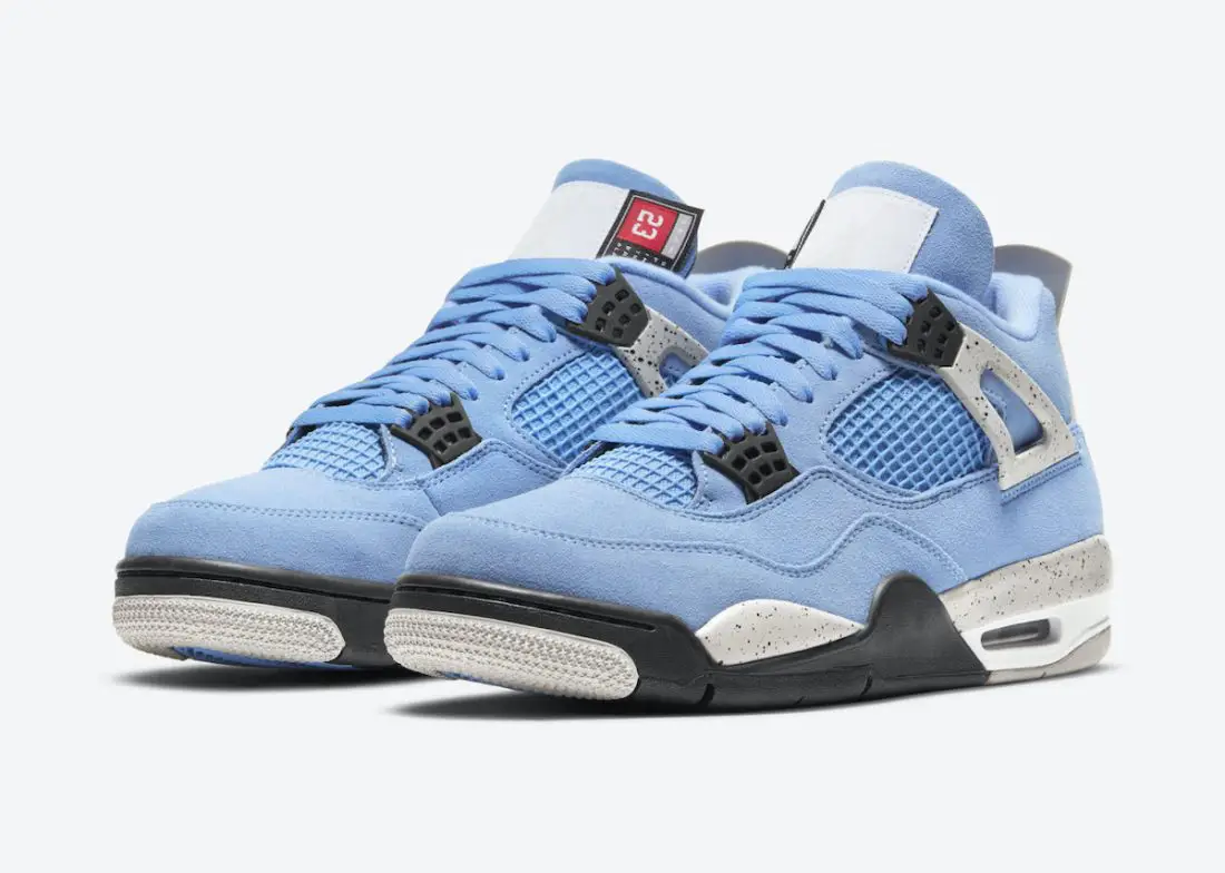 air jordan 4 retro university blue