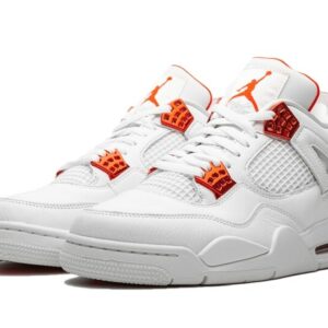 air jordan 4 metallic orange