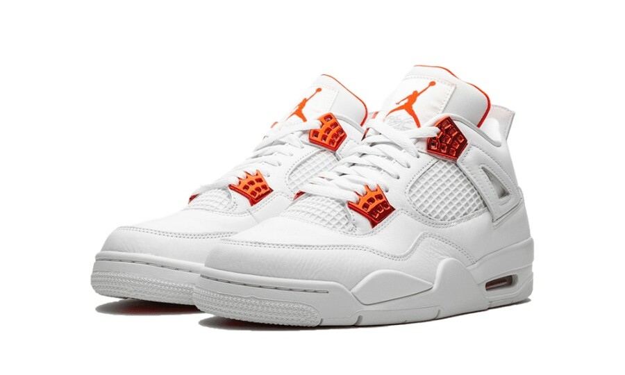 air jordan 4 metallic orange