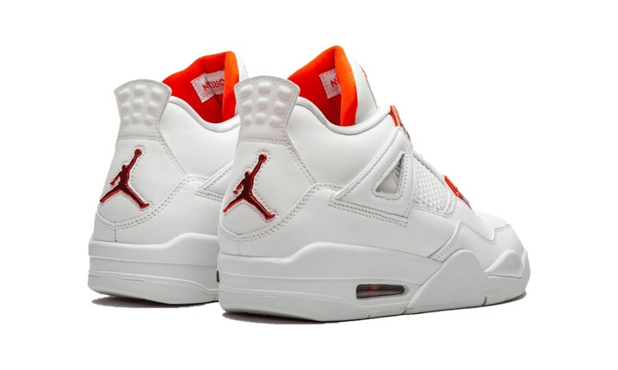 air jordan 4 metallic orange