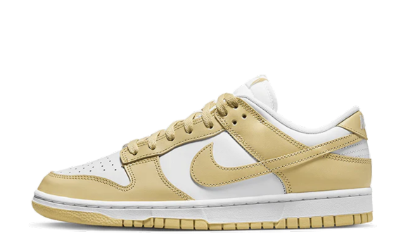 nike dunk low team gold