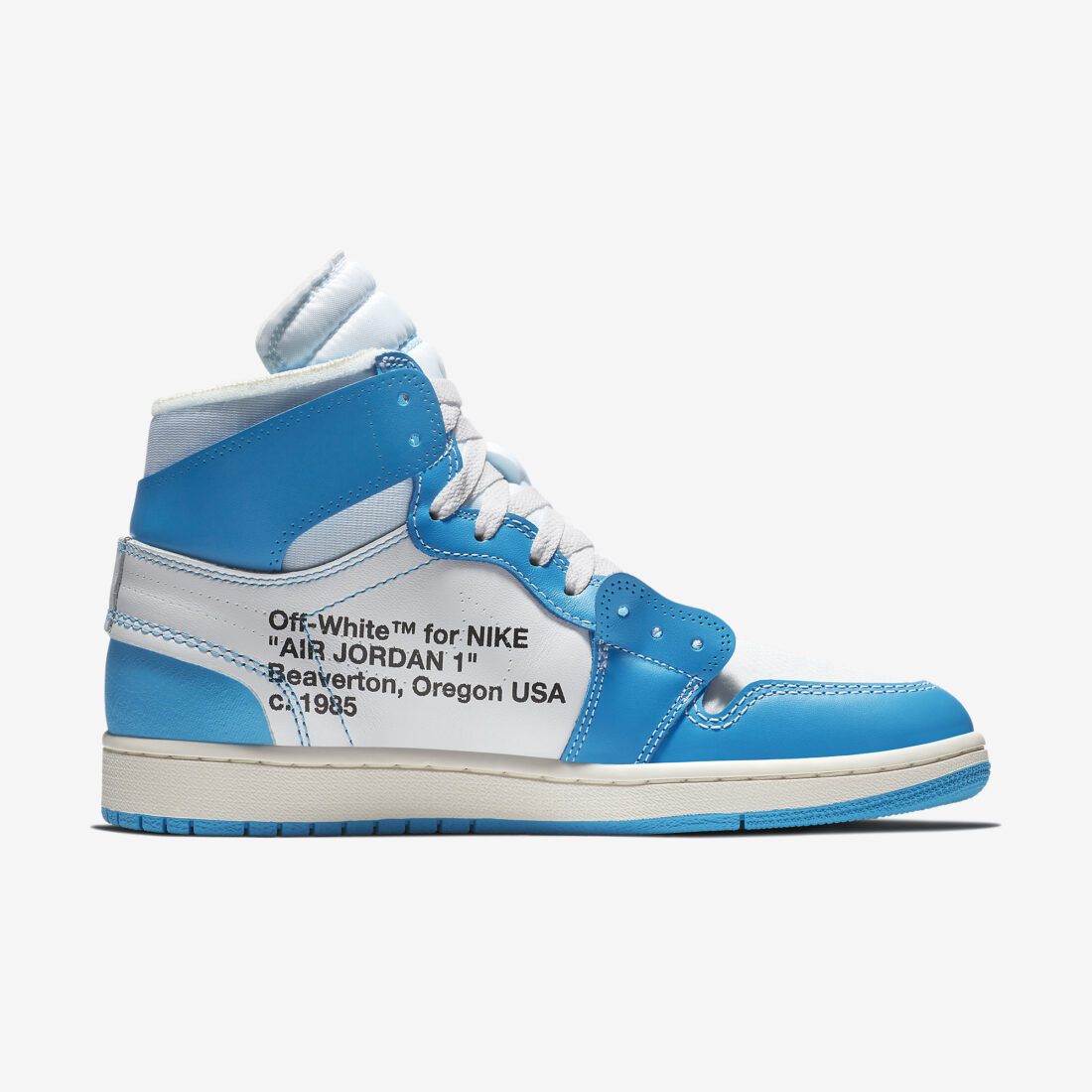 air jordan 1 retro high off white university blue