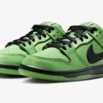 nike sb dunk low the powerpuff girls buttercup