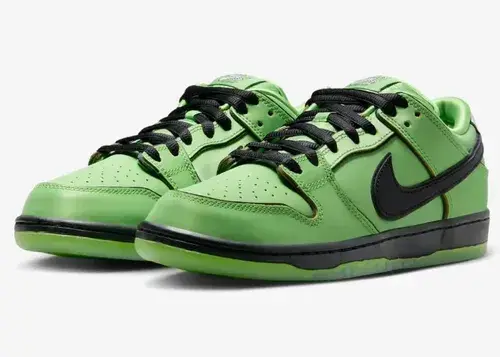 nike sb dunk low the powerpuff girls buttercup