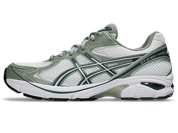 asics gt 2160 white ash green
