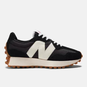 new balance 327 black white mineral red