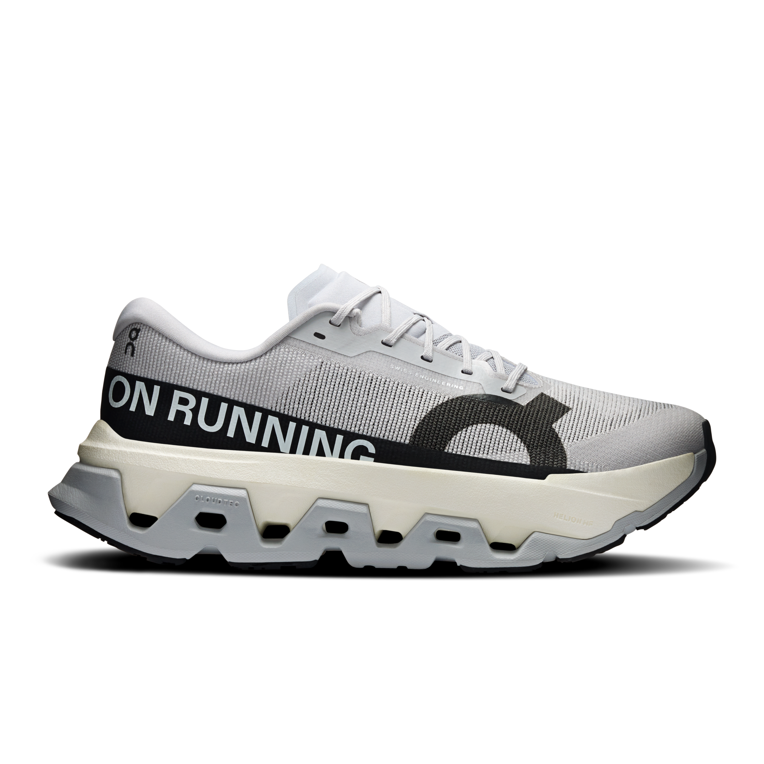 on cloudmonster 3 hyper glacier black