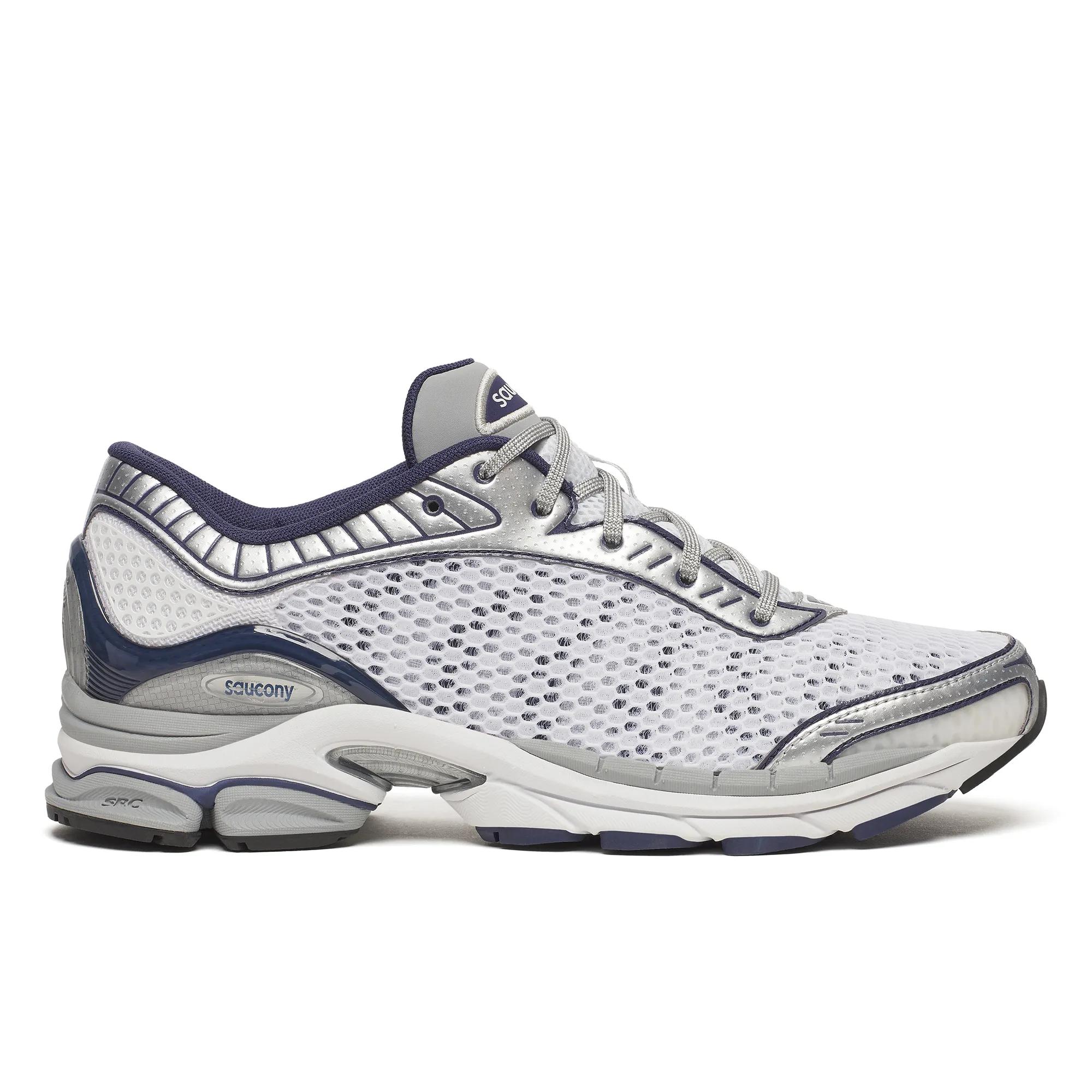 saucony paramount silver navy